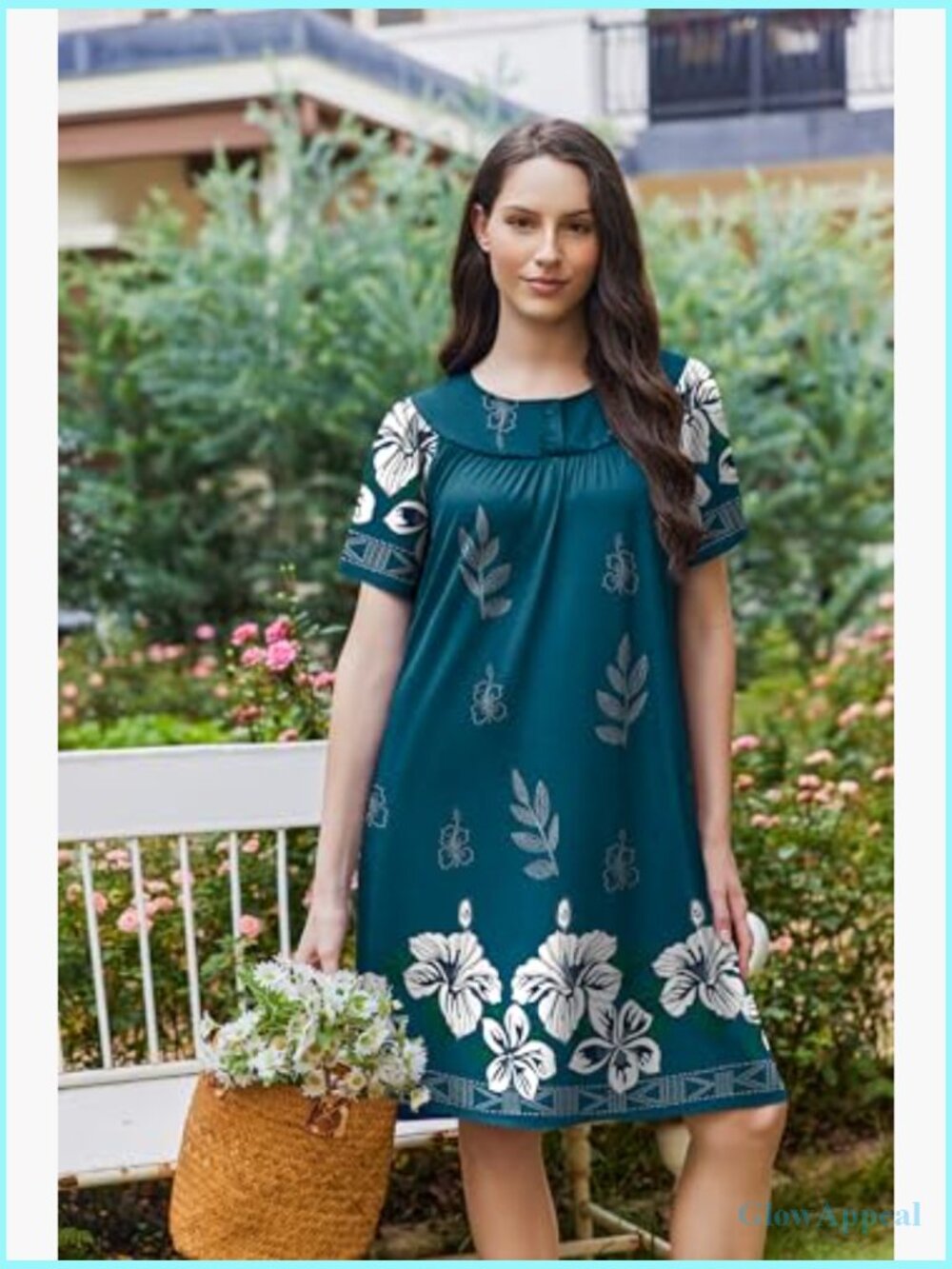 Moo Moos For Women Button House Dress With Pocket Mumu S-3xl View 5